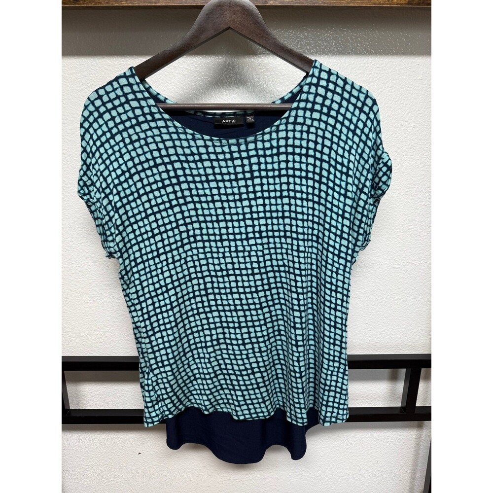 Apt. 9 size MP blue women’s summer top